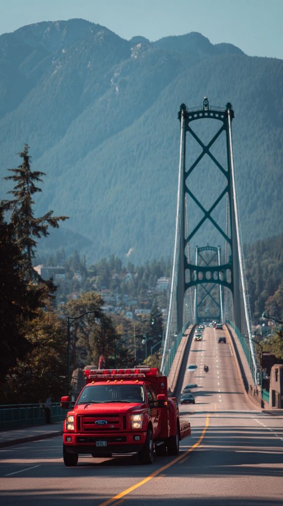 emergency tow truck in vancouver